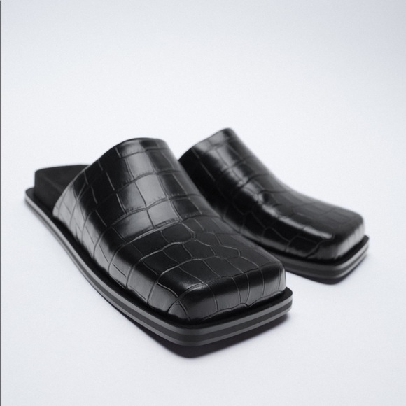 Zara Shoes - New Zara Black Mules